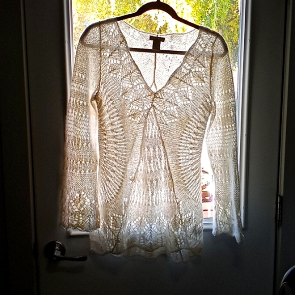 Lucky Brand Sweaters - Lucky Brand Light Weight Open Knit Sweater